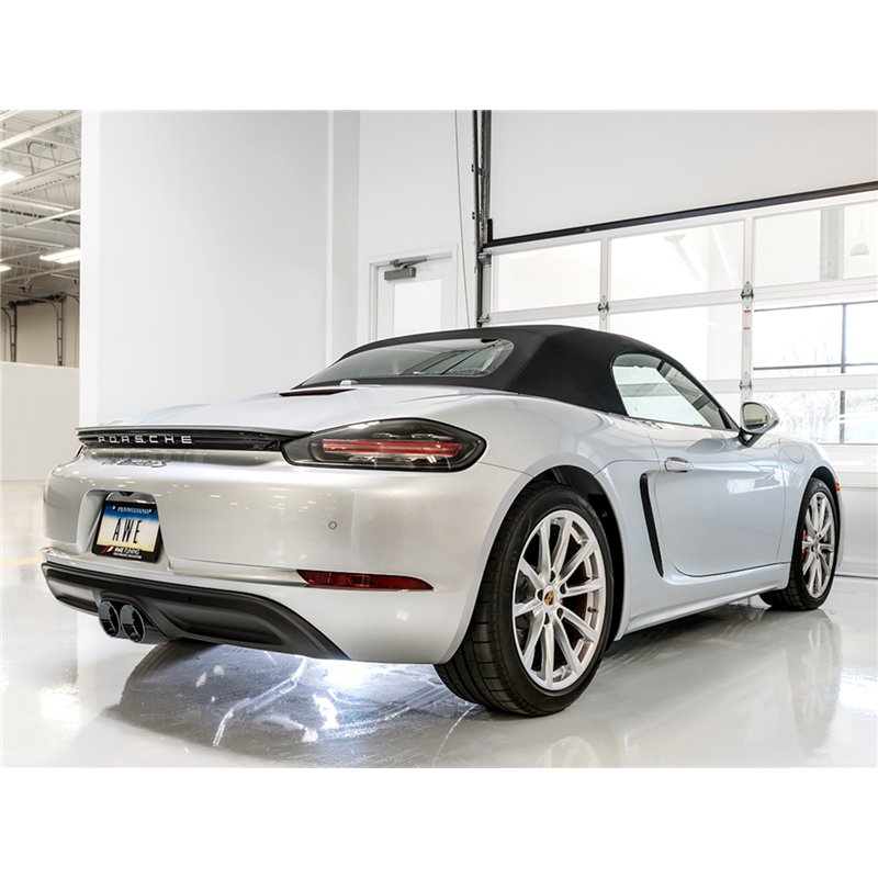 AWE Tuning | Track Edition Exhaust - 718 Boxster / 718 Cayman 2.0T / 2.5T 2017-2025