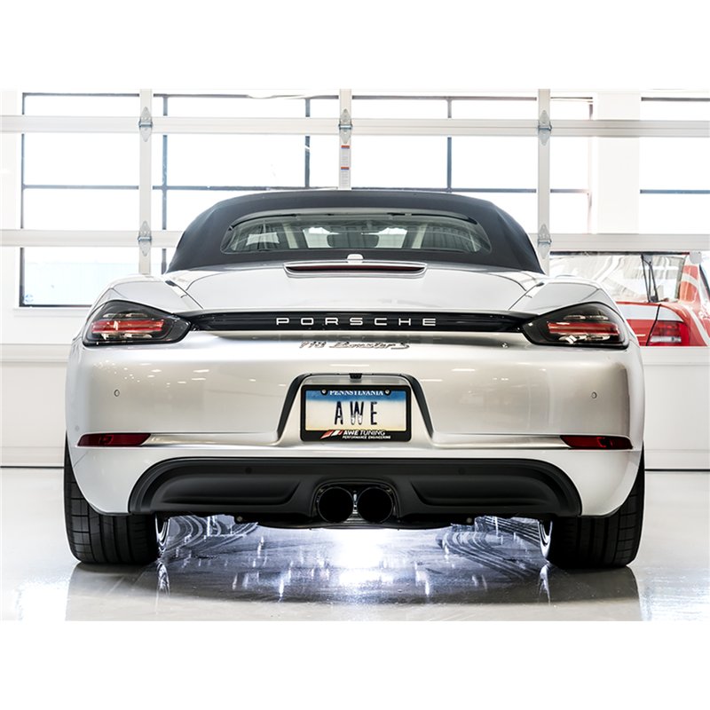 AWE Tuning | Track Edition Exhaust - 718 Boxster / 718 Cayman 2.0T / 2.5T 2017-2025