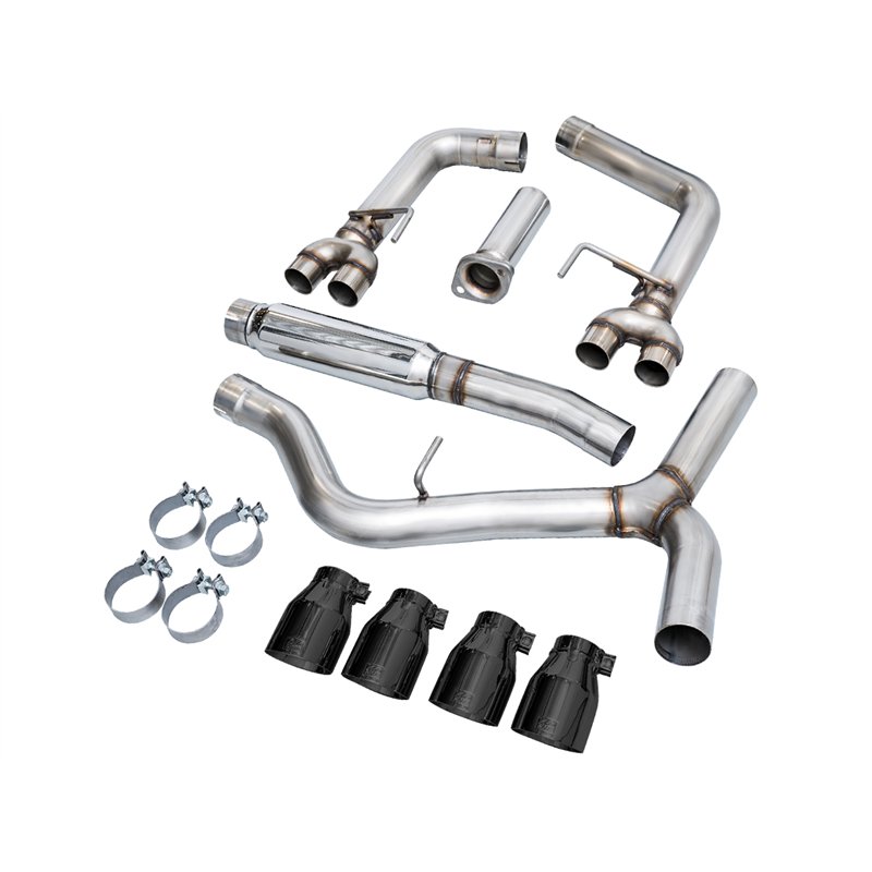 AWE Tuning | Track Edition Exhaust - WRX 2022-2025 AWE Tuning Cat-Back Exhausts