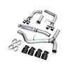 AWE Tuning | Track Edition Exhaust - WRX 2022-2025 AWE Tuning Cat-Back Exhausts