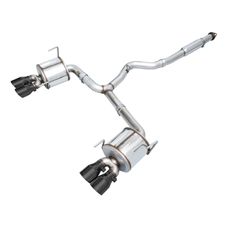 AWE Tuning | Touring Edition Exhaust - WRX 2022-2025 AWE Tuning Cat-Back Exhausts