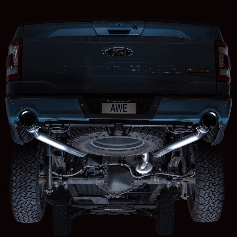 AWE Tuning | 0FG Non-Resonated Cat-Back - F-150 3.5T / 5.0L 2021-2025
