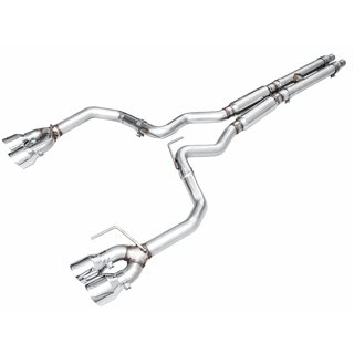 AWE Tuning | Track Edition Exhaust - Mustang GT / GT Premium 5.0L 2024-2025
