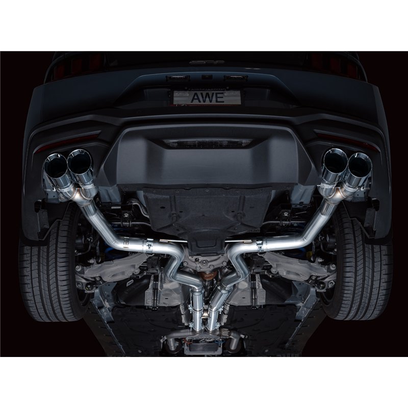 AWE Tuning | Track Edition Exhaust - Mustang GT / GT Premium 5.0L 2024-2025