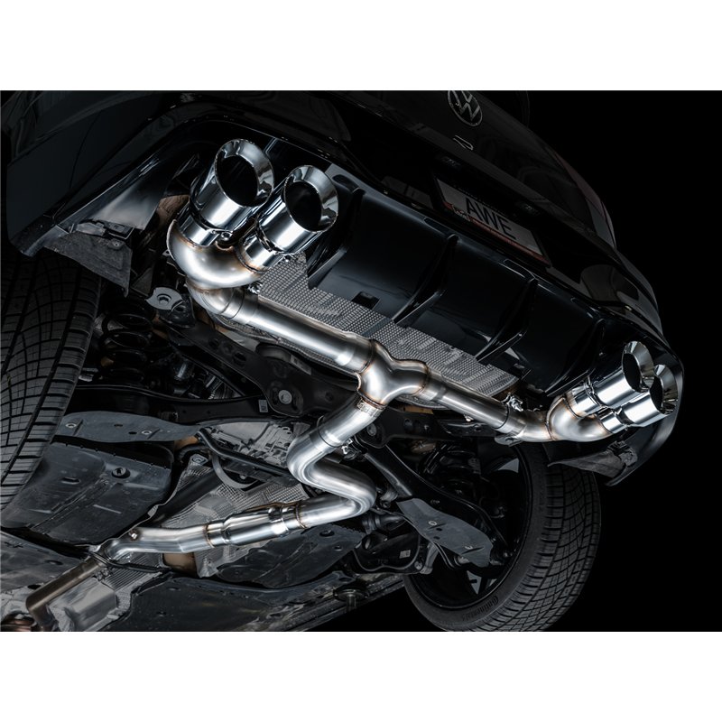 AWE Tuning | Track Edition Exhaust - Golf R 20th Anniversary Edition / Base 2.0T 2022-2025
