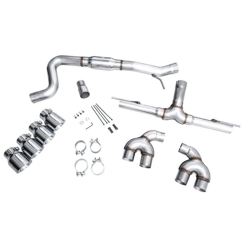 AWE Tuning | Track Edition Exhaust - Golf R 20th Anniversary Edition / Base 2.0T 2022-2025