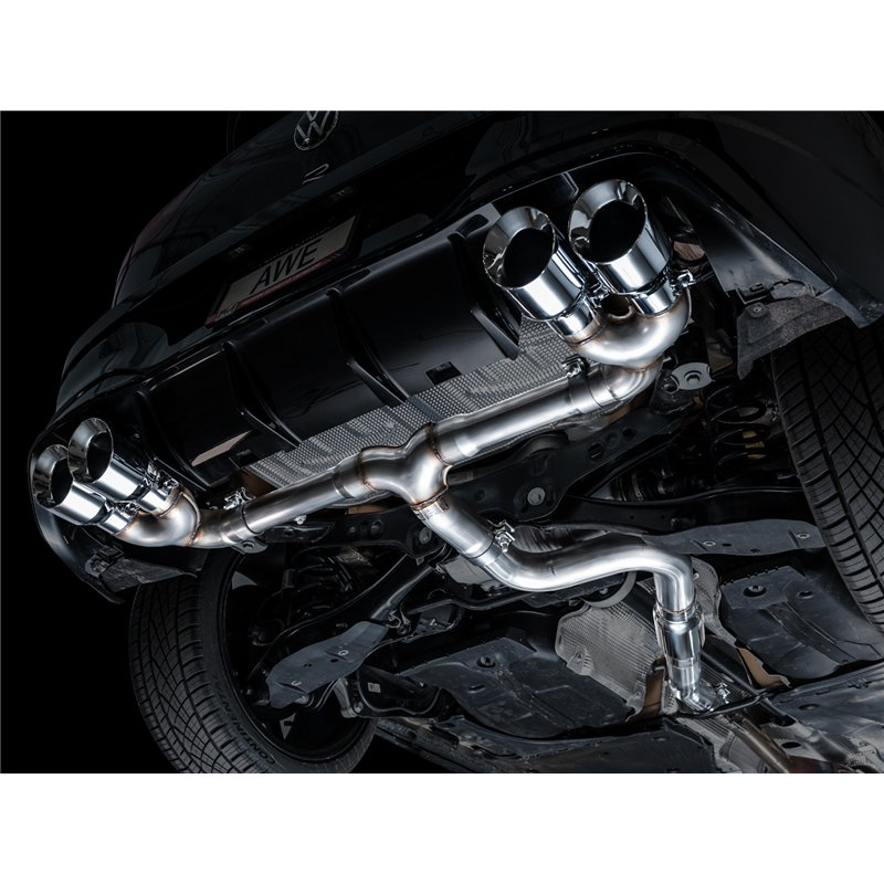 AWE Tuning | Track Edition Exhaust - Golf R 20th Anniversary Edition / Base 2.0T 2022-2025