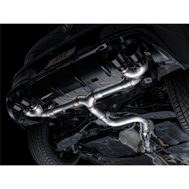 AWE Tuning | Track Edition Exhaust - Golf R 20th Anniversary Edition / Base 2.0T 2022-2024