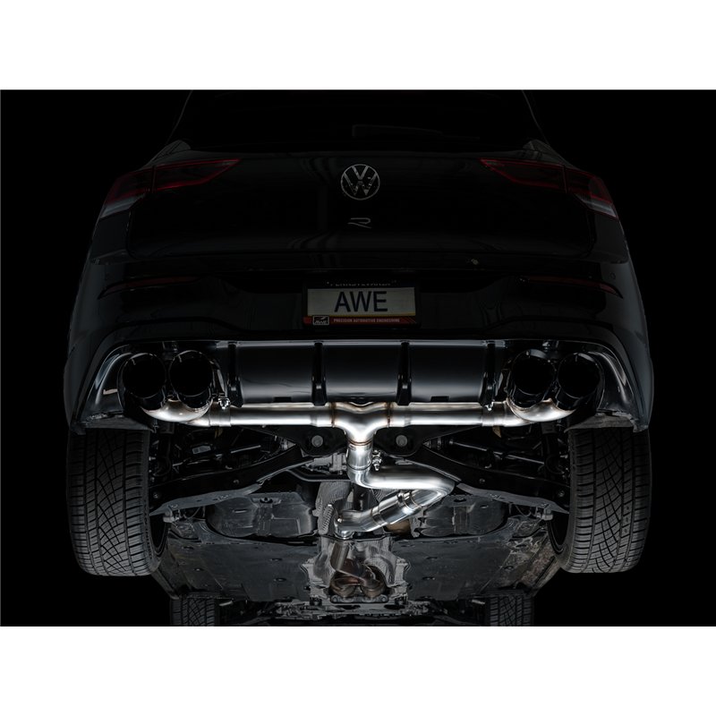 AWE Tuning | Track Edition Exhaust - Golf R 20th Anniversary Edition / Base 2.0T 2022-2024