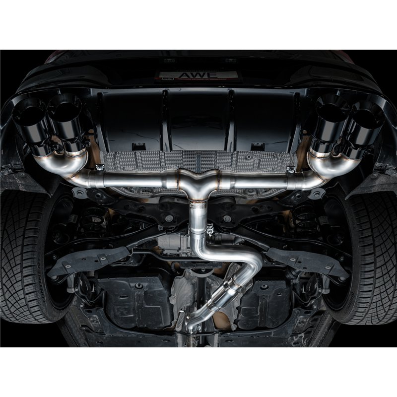 AWE Tuning | Track Edition Exhaust - Golf R 20th Anniversary Edition / Base 2.0T 2022-2024