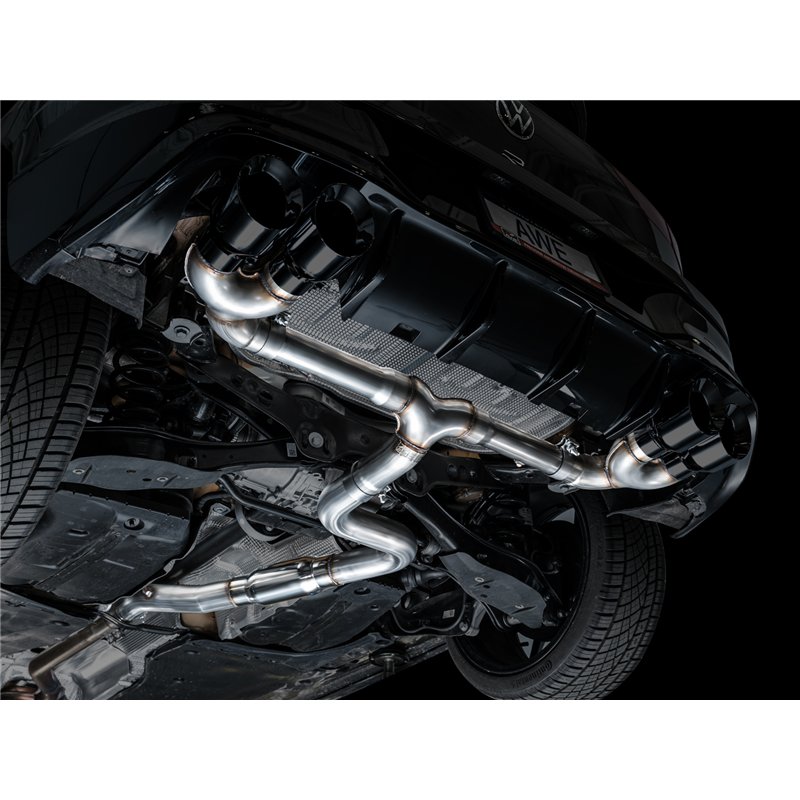 AWE Tuning | Track Edition Exhaust - Golf R 20th Anniversary Edition / Base 2.0T 2022-2024