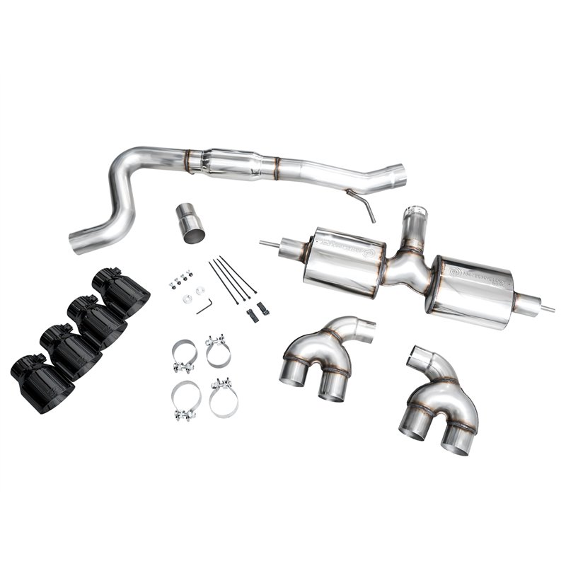 AWE Tuning | Touring Edition Exhaust - Golf R 20th Anniversary Edition / Base 2.0T 2022-2025