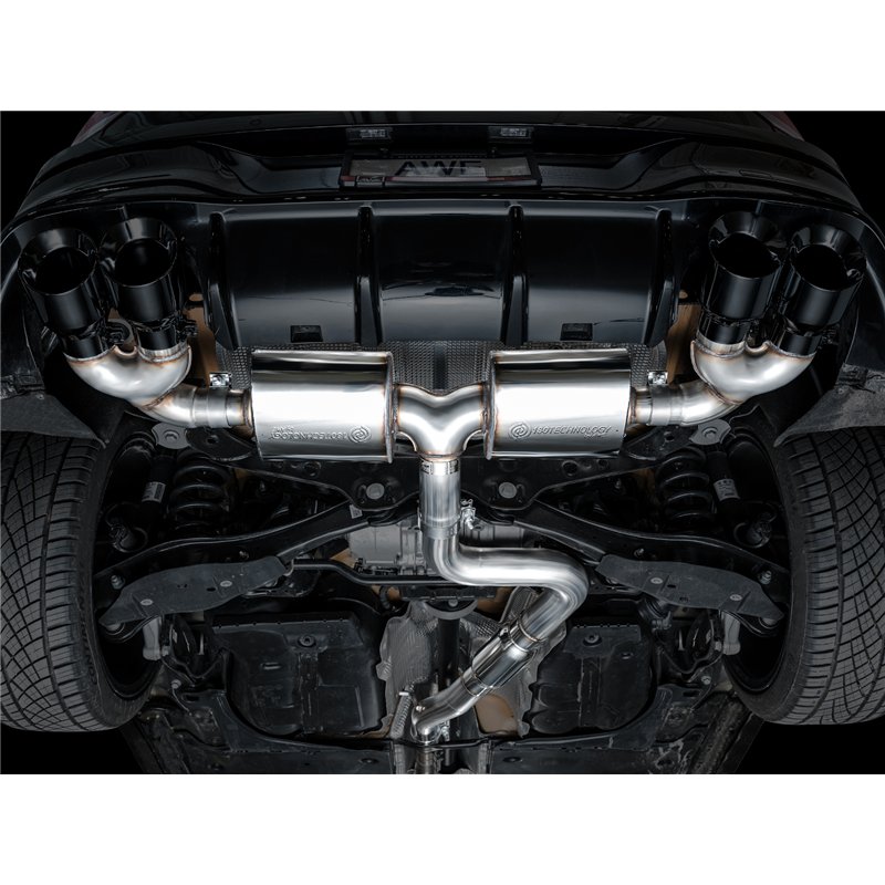 AWE Tuning | Touring Edition Exhaust - Golf R 20th Anniversary Edition / Base 2.0T 2022-2025