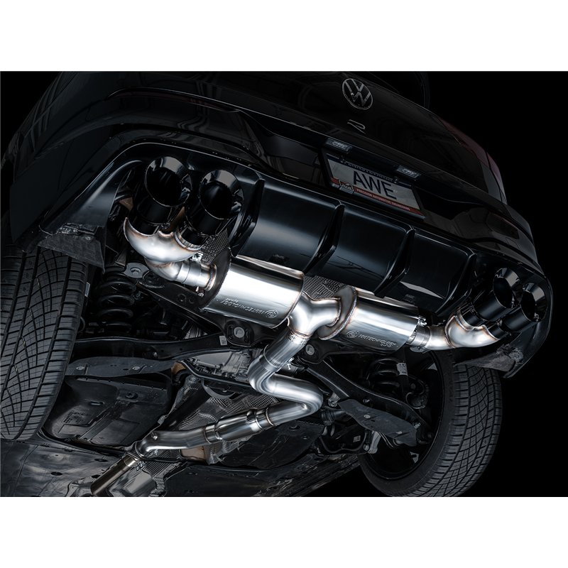AWE Tuning | Touring Edition Exhaust - Golf R 20th Anniversary Edition / Base 2.0T 2022-2025