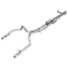 AWE Tuning | 0FG Cat-Back Split Rear Exit Exhaust - Silverado / Sierra 1500 6.2L 2019-2026