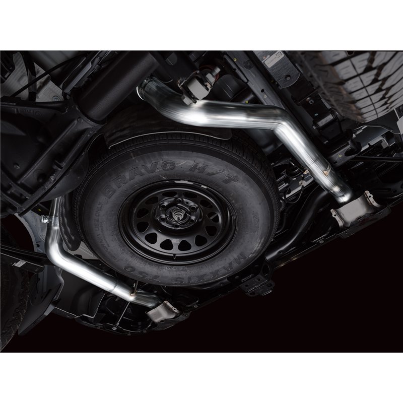 AWE Tuning | 0FG Cat-Back Split Rear Exit Exhaust - Silverado / Sierra 1500 6.2L 2019-2026