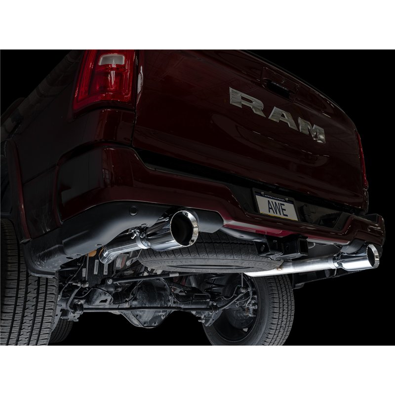 AWE Tuning | 0FG Cat-Back Exhaust - Ram 1500 3.0T 2025 AWE Tuning Cat-Back Exhausts