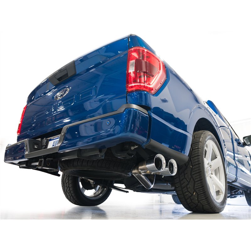 AWE Tuning | 0FG Dual Side Exit Exhaust - F-150 XL / XLT 5.0L 2021-2025