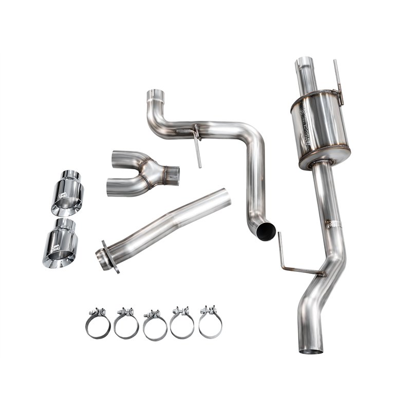 AWE Tuning | 0FG Dual Side Exit Exhaust - F-150 XL / XLT 5.0L 2021-2025