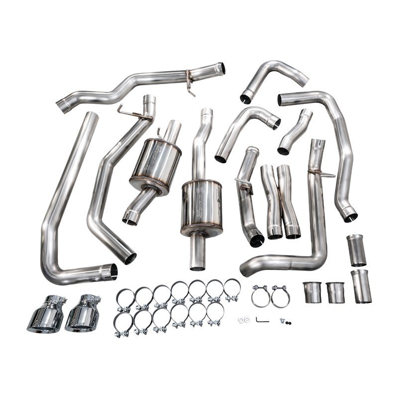 AWE Tuning | 0FG Cat-Back Exhaust - Ram 1500 RHO 3.0T 2025 AWE Tuning Cat-Back Exhausts