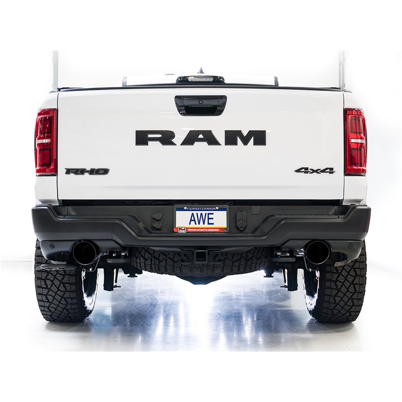AWE Tuning | 0FG Cat-Back Exhaust - Ram 1500 RHO 3.0T 2025