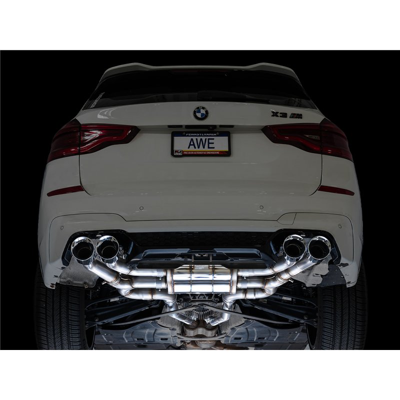AWE Tuning | Valved SwitchPath Axle-Back Exhaust - X3 M / M Competition 3.0T 2020-2024