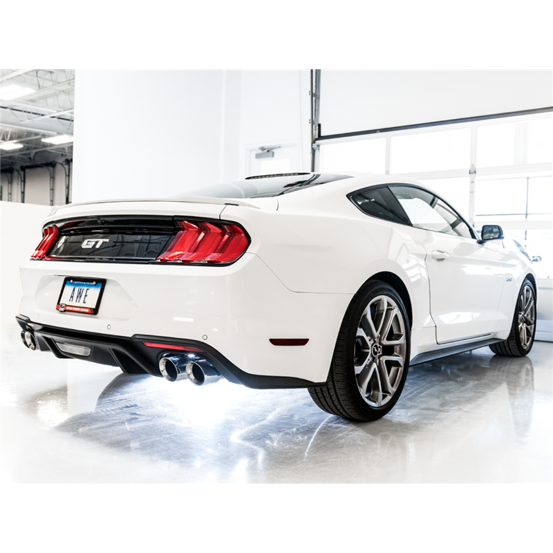 AWE Tuning | SwitchPath Cat-back Exhaust - Mustang Bullitt / GT 5.0L 2018-2023
