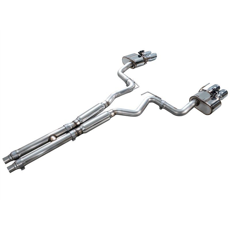 AWE Tuning | SwitchPath Cat-back Exhaust - Mustang Bullitt / GT 5.0L 2018-2023