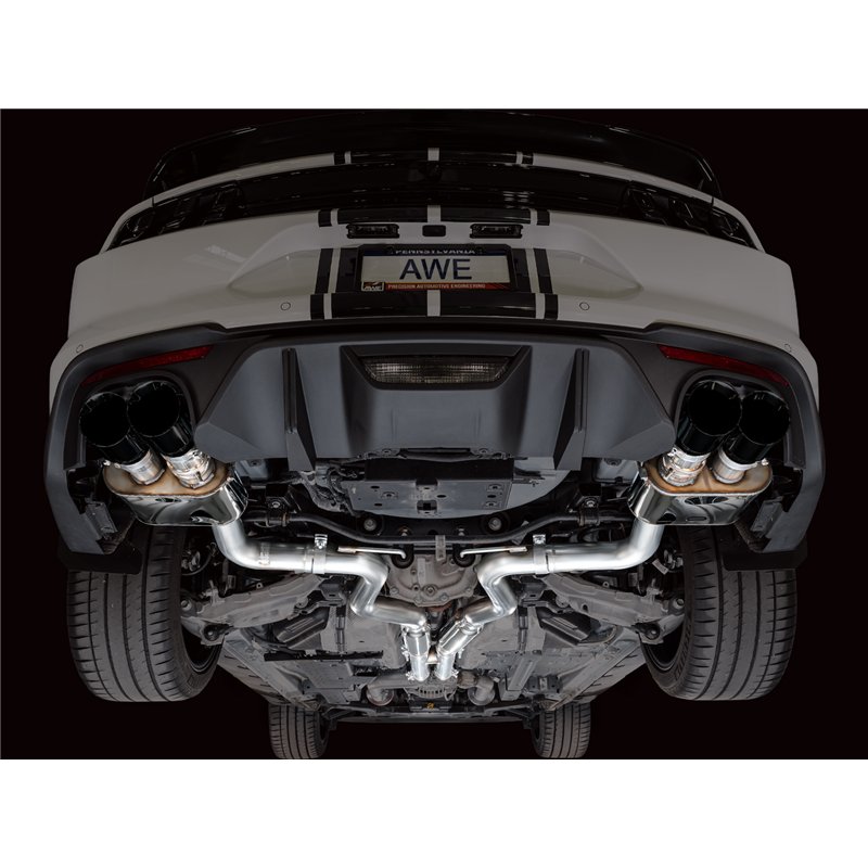 AWE Tuning | SwitchPath Cat-back Exhaust - Mustang Bullitt / GT 5.0L 2018-2023