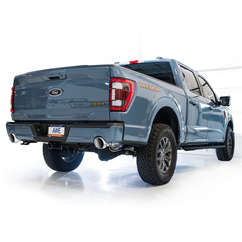 AWE Tuning | 0FG Non-Resonated Cat-Back - F-150 3.5T / 5.0L 2021-2025