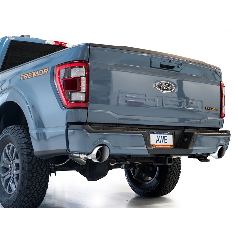 AWE Tuning | 0FG Non-Resonated Cat-Back - F-150 3.5T / 5.0L 2021-2025