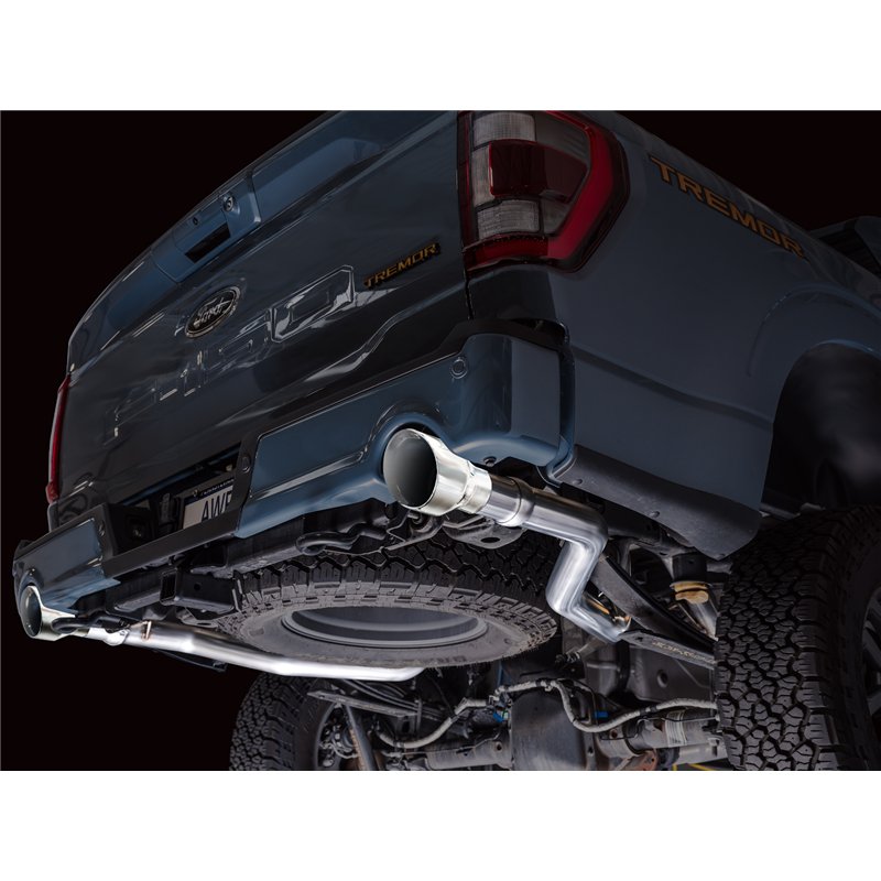 AWE Tuning | 0FG Non-Resonated Cat-Back - F-150 3.5T / 5.0L 2021-2025