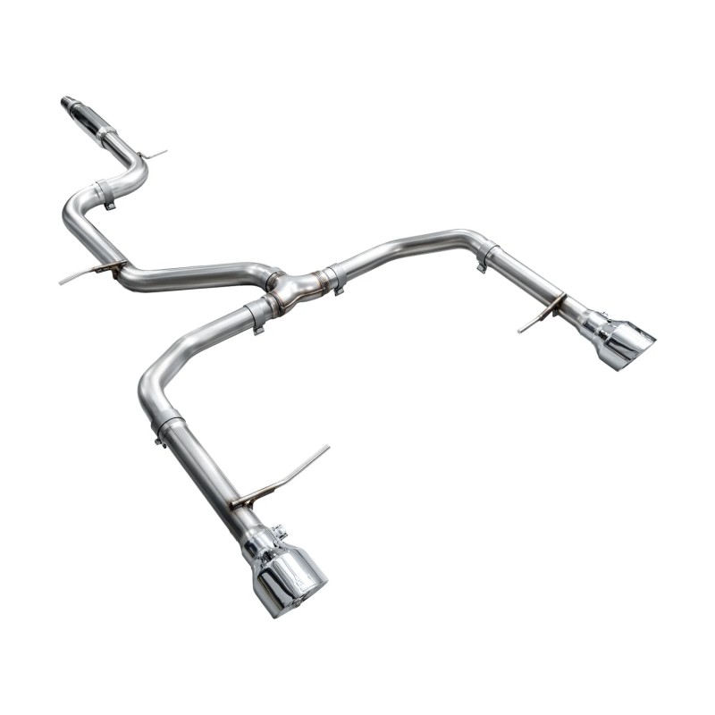 AWE Tuning | Track Cat-Back Exhaust - Jetta GLI MK7.5 2.0T 2022-2026 AWE Tuning Cat-Back Exhausts