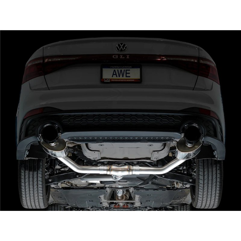 AWE Tuning | Touring Cat-Back Exhaust - Jetta GLI MK7.5 2.0T 2022-2026 AWE Tuning Cat-Back Exhausts