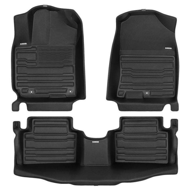 TuxMat | Tapis Protecteurs (1ère & 2e Rangée) - Kona / N 2018-2023 TuxMat Tapis Protecteur