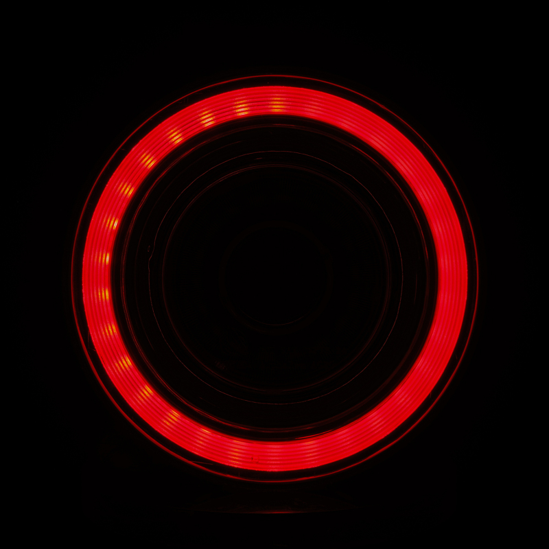 AlphaRex | Prismatic LED Taillights Red Clear