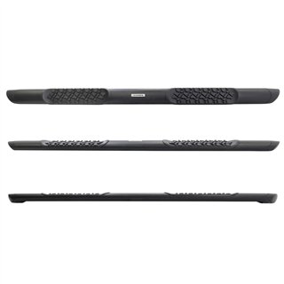 Go Rhino | V-Series V3 Aluminum Side Steps with Mounting Brackets Kit - TextBlack -Crew Max - Tundra 2007-2021