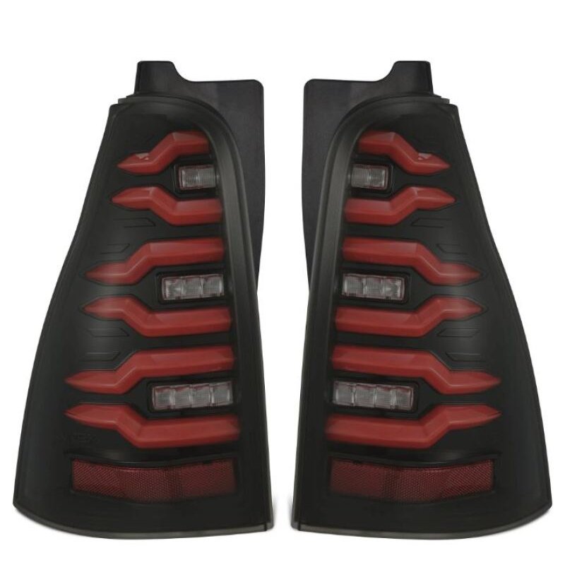 AlphaRex | LED Taillights Black Red