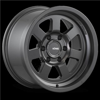 Konig | HT2 17x9 ET-12 - Matt Black