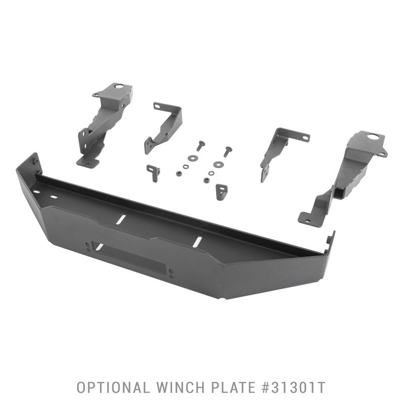 Go Rhino | 3100 Series StepGuard - Winch Plate Kit - Ram 1500 2019-2024