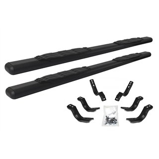 Go Rhino | 5in 1000 Series Side Steps with Mounting Brackets Kit - Chevrolet / GMC 2007-2014