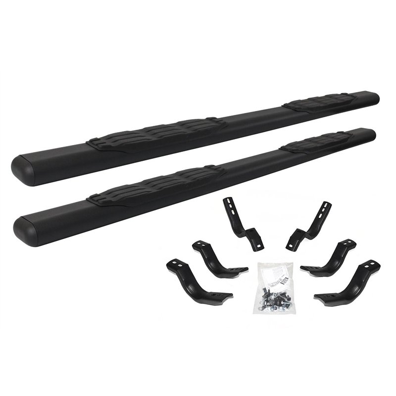Go Rhino | 5in 1000 Series Side Steps with Mounting Brackets Kit - Titan 5.6L 2004-2015
