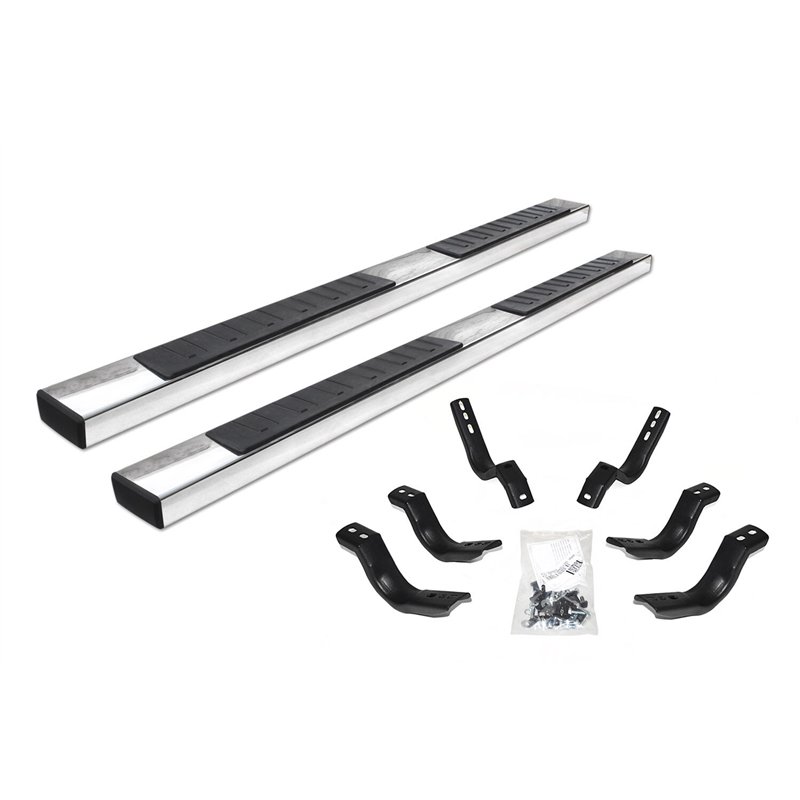 Go Rhino | 6in OE Xtreme II Side Steps with Mounting Brackets Kit - F-150 2004-2014
