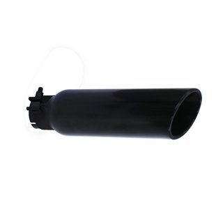 Go Rhino | Black Powder Coated Stainless Steel Exhaust Tip