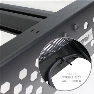 Go Rhino | Ceros Low Profile Roof Rack - Crew Cab Only - Silverado / Sierra 1500 / Limited 2019-2025