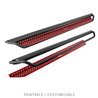 Go Rhino | Dominator Xtreme D1 Side Steps with Rocker Panel Mounting Bracket Kit - F-150 / XLT / F-250 / F-350 2015-2025