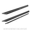Go Rhino | Dominator Xtreme DSS Side Steps w/ Mounting Brackets Kit - Textured Black - Ranger 2.3T / 2.7T / 3.0T 2019-2025
