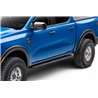 Go Rhino | Dominator Xtreme DSS Side Steps w/ Mounting Brackets Kit - Textured Black - Ranger 2.3T / 2.7T / 3.0T 2019-2025