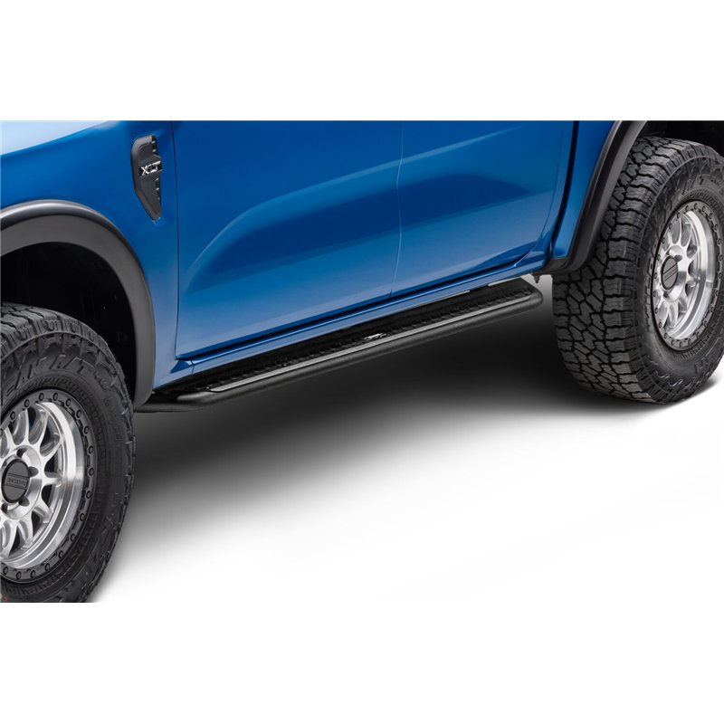 Go Rhino | Dominator Xtreme DSS Side Steps w/ Mounting Brackets Kit - Textured Black - Ranger 2.3T / 2.7T / 3.0T 2019-2025