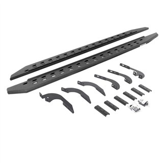 Go Rhino | RB20 Slim Line Running Boards with Mounting Bracket Kit - Double Cab Only - Tacoma 2.4T 2024-2025